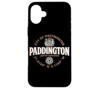 Paddington City of Westminster Coordonnates Label 2C Coque pour iPhone 16 Plus