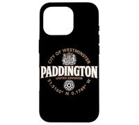 Paddington City of Westminster Coordonnates Label 2C Coque pour iPhone 16 Pro
