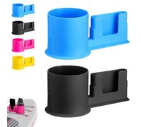 Paddle Board Cup Holder, 2-in-1 Paddle Board Kayak Cup Drink Holder, for Types of Cup Bottle for Surfboards, Outdoor Yoga, Fishing, Boat, Surfing (MixA)