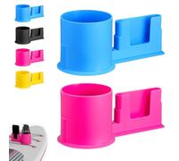 Paddle Board Cup Holder, 2-in-1 Paddle Board Kayak Cup Drink Holder, for Types of Cup Bottle for Surfboards, Outdoor Yoga, Fishing, Boat, Surfing (MixB)