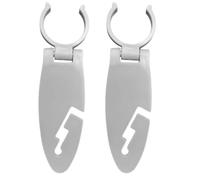 Paddle Board Fin Clips - Durable ABS Quick Attachment Paddle Clamp Holder | Water Sport Accessories, Lightweight ABS Material & Easy Installation Suitable For Paddle Board Kayak Surfboard Water Sports