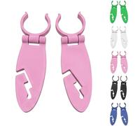Paddle Board Holder Clips, Quick Release SUP Mount for Oars and Boat Gear, Secure Accessory Attachment for Kayaking and Water Sports (Pink - 2pcs)
