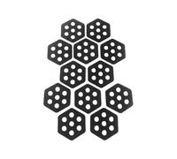 Paddle Board Pad - Grip Non Glissement, Tapis de Pont EVA | Hexagon 12 PIÈCES Paddle PANDE PLADS, Pad LECTRE LA Port DE LA Plus, Coupes DE Kayak Force pour Place FIPSE Sea FISHE DE Sea