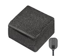 Paddle Eraser Cleaner - Rubber 7x7x3cm | Portable Paddle And Racket Dust Remover | Lightweight Multifunctional Cleaner With Cloth For Removing Dust Traces And Minor Scratches