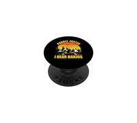 Paddle Faster I Hear Banjo Music - Canoë Amusant PopSockets PopGrip Adhésif