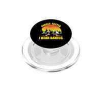Paddle Faster I Hear Banjo Music - Canoë Amusant PopSockets PopGrip pour MagSafe