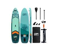 Paddle gonflable 320cm DF SPORTS avec pack accessoires - Modèle Palawan - Bleu