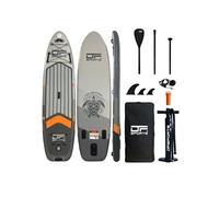 Paddle gonflable 320cm DF SPORTS avec pack accessoires - Modèle Palawan - Gris