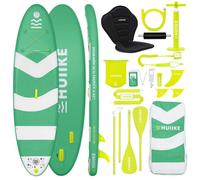 HUIIKE Paddle Gonflable Adulte avec Accessoires Inclus, Pagaie, Ailerons, Pompe. Planche de Stand Up Paddle Grande Stabilité et Résistance. 305 x 84 x 15 cm, Jusqu'à 130 kg