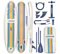 Paddle Gonflable Adulte Vivid avec des Accessoires de Qualité - HUIIKE | Stand Up Paddle avec Pagaie en Aluminium, Pompe, Leash