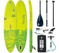 Paddle Gonflable - AQUATONE - Wave 10.6 - Jaune - Mixte - Stand up paddle