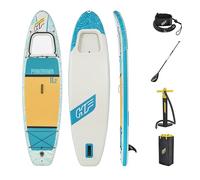 Bestway Hydro-Force Kit paddle SUP gonflable Panorama avec hublot 28 cm