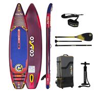 Coasto Regent Odyssey 11'8 - SUP Gonflable Premium Touring - 355x86x15cm - Max 165kg - avec Pagaie Hybride Carbone