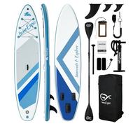 Paddle gonflable InnoExpo, 350x83x15 cm, capacité 200 kg, adapté aux débutants, à une utilisation en solo et aux familles, SUPIE74B