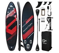 Paddle gonflable InnoExpo, 350x89x15 cm, capacité 230 kg, adapté aux débutants, à une utilisation en solo et aux familles, SUPIE74E