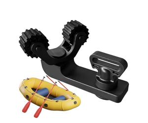 Paddle Holder For Kayaking - Adjustable Shock Resistant Portable Canoe Paddle Mount With Nylon Rope Clips Buckle Storage Holder For Kayak Canoe Dinghy Raft