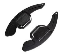 paddle shifters Compatible avec A3 A4 A5 S5 2012 2013 2014 2015 2016 Palettes de changement de vitesse pour volant de voiture(Black)