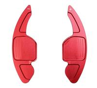 paddle shifters Compatible avec A3 A4 B8 2013 2014 2015 palettes de changement de vitesse au volant(Red)