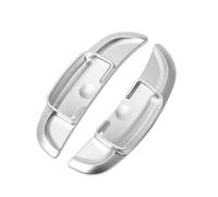 paddle shifters Compatible avec Benz pour Classe B W246 2012 2013 2014 Palettes de changement de vitesse pour volant de voiture(Silver)