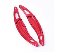 paddle shifters Compatible avec Cayenne 2015 2016 2017 2018 2019 Palette de changement de vitesse Extension de palette de changement de vitesse de volant de voiture(Red)