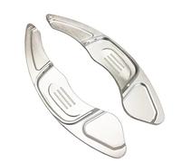 paddle shifters Compatible avec VW pour Scirocco 2015 2016 2017 Palettes de changement de vitesse en aluminium pour volant de voiture, prolongeant la vitesse(Silver)