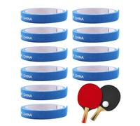 Paddle Side Tape, Edge Guard Strip, 17.72x0.39x0.06 inches Protective Roll with Strong Grip, Leisure Sports Training Accessory, Sturdy Gym Gear with Design, Competition Equipment for Regular Matches