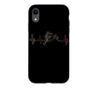 Paddleboard Heartbeat Vintage ECG Cardiogramme Rétro Coque pour iPhone XR