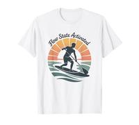 Paddleboard SUP Retro Surf Paddle Ocean Adventure T-Shirt