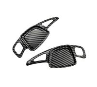 Paddles de Volant Sport pour Audi A4L/A6L (C8) 2020-2022, Extensions de Palettes de Changement de Vitesse en Aluminium,Carbon Fiber Pattern