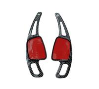 Paddles de Volant Sport pour Audi Q2 2017-2021, Extensions de Palettes de Changement de Vitesse en Aluminium,Carbon Fiber Pattern