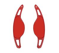 Paddles de Volant Sport pour Nissan Teana 2.0T 2019-2021, Extensions de Palettes de Changement de Vitesse en Aluminium,Red Carbon Pattern
