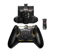 Paddles Strike pour Manette Xbox Series S/X, Bouton arrière avec 4 palettes compatibles avec Xbox Series S/X/Xbox One/Switch/PS4/PC, Fonction Turbo/Fonction mémoire/Prise Audio (Black)