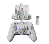 Paddles Strike pour Manette Xbox Series S/X, Bouton arrière avec 4 palettes compatibles avec Xbox Series S/X/Xbox One/Switch/PS4/PC, Fonction Turbo/Fonction mémoire/Prise Audio (White)