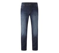 PADDOCK'S Jean coupe droite avec stretch Ben, Moustache usée bleu foncé, 40W / 34L