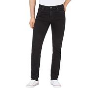 Paddocks Jean Ranger Pipe pour homme - Coupe slim - Noir - W30-W48 - En coton stretch, Noir/noir 6001, 35W x 34L