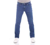 Paddocks Pantalon en jean pour homme, stretch, coupe ajustée, Ranger Pipe, en denim, bleu, noir, 30 31 32 33 34 36 38 40 42 44, 32W / 34L