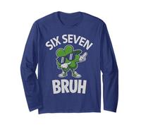 Paddy 67 Bruh St Patrick Joke 6 7 Bruh Gen Alpha Z Humour Manche Longue