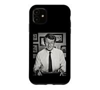 Paddy Ashdown Politicien libéral démocrates par Dick Barnatt Coque pour iPhone 11