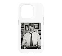 Paddy Ashdown Politicien libéral démocrates par Dick Barnatt Coque pour iPhone 15 Pro