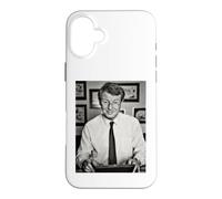 Paddy Ashdown Politicien libéral démocrates par Dick Barnatt Coque pour iPhone 16 Plus