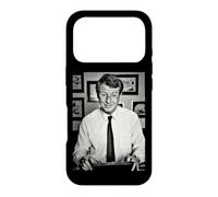 Paddy Ashdown Politicien libéral démocrates par Dick Barnatt Coque pour iPhone 17 Pro