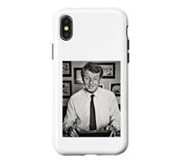 Paddy Ashdown Politicien libéral démocrates par Dick Barnatt Coque pour iPhone X/XS