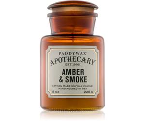 Paddywax Apothecary Amber & Smoke bougie parfumée 226 g