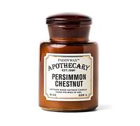 Paddywax Apothecary Artisan Bougie parfumée coulée à la main, 236,8 g, châtaigne kaki