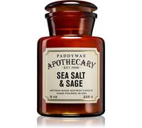 Paddywax Apothecary Sea Salt & Sage bougie parfumée 226 g