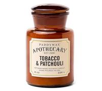 Paddywax Collection d'apothicaire Bougie en Pot, sel de mer/Sauge, 226,8 Gram, Tobacco & Patchouli, 8-Ounce