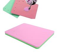 PADE SPONGE FONDANT, 9,6 × 7,3 × 0,6 pouce 5 trous Rectangulaire Fondant Cake Fleur Drying tapage d'argile outils de modélisation séchage Plateau pour la décoration gâteau sucre