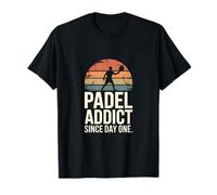 Padel Addict Since Day One Style rétro T-Shirt