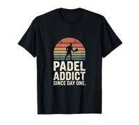Padel Addict Since Day One Style rétro T-Shirt