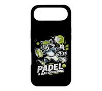 Padel and Bad Decisions Funny Raton Laveur Match Coque pour iPhone Air
